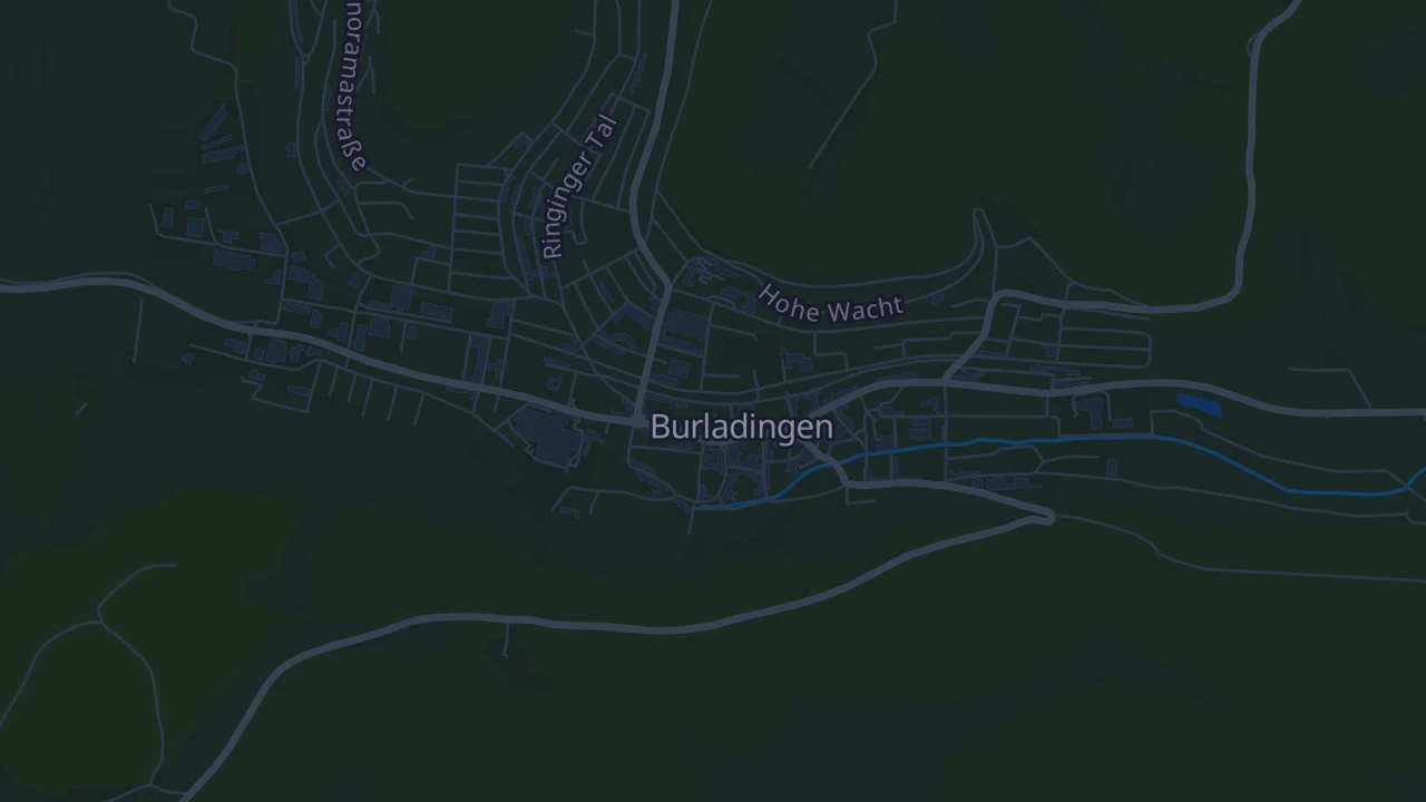 Karte von Burladingen
