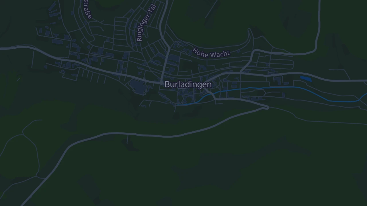 Karte von Burladingen