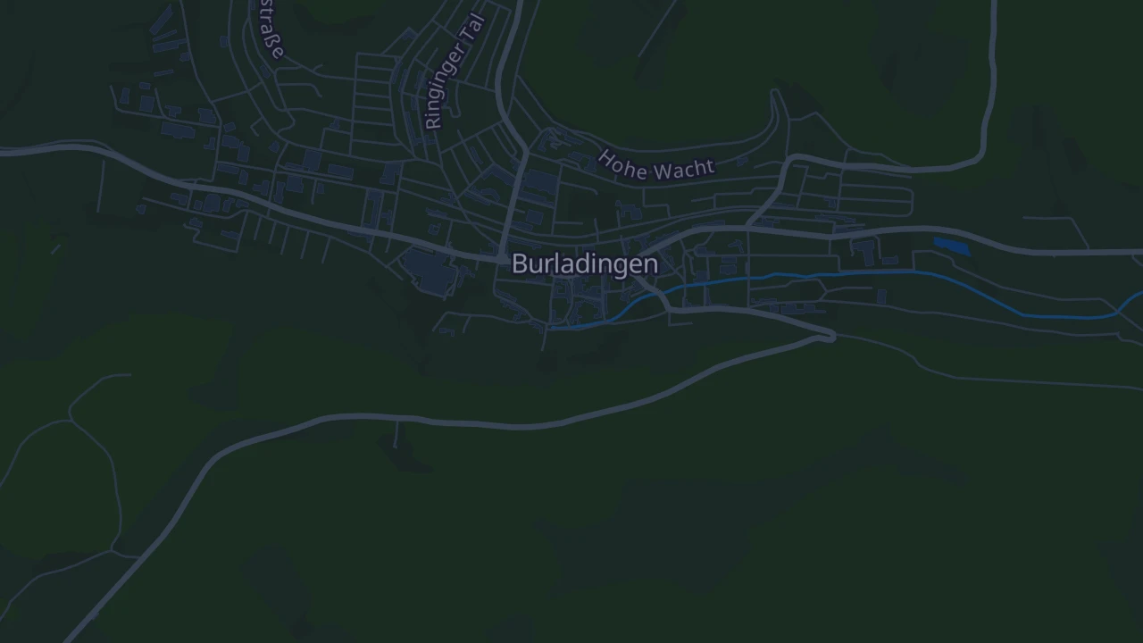 Karte von Burladingen