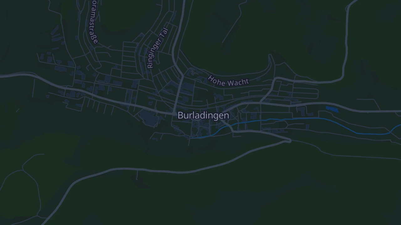 Karte von Burladingen