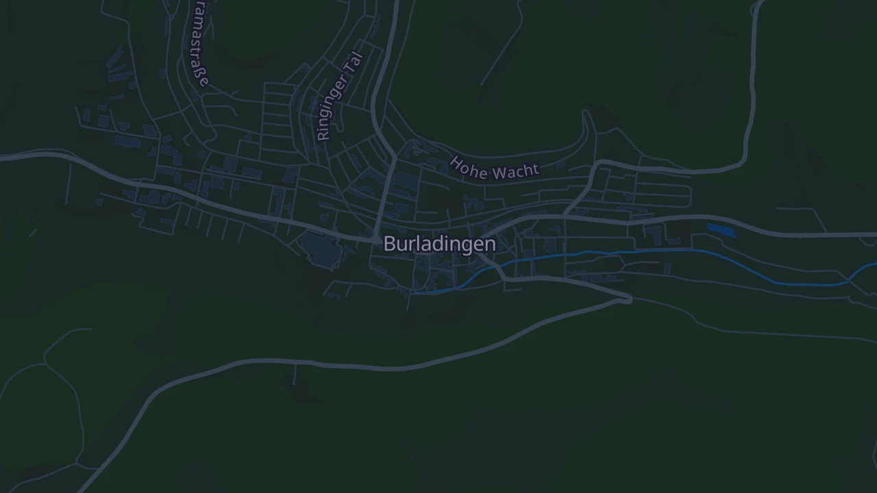 Karte von Burladingen