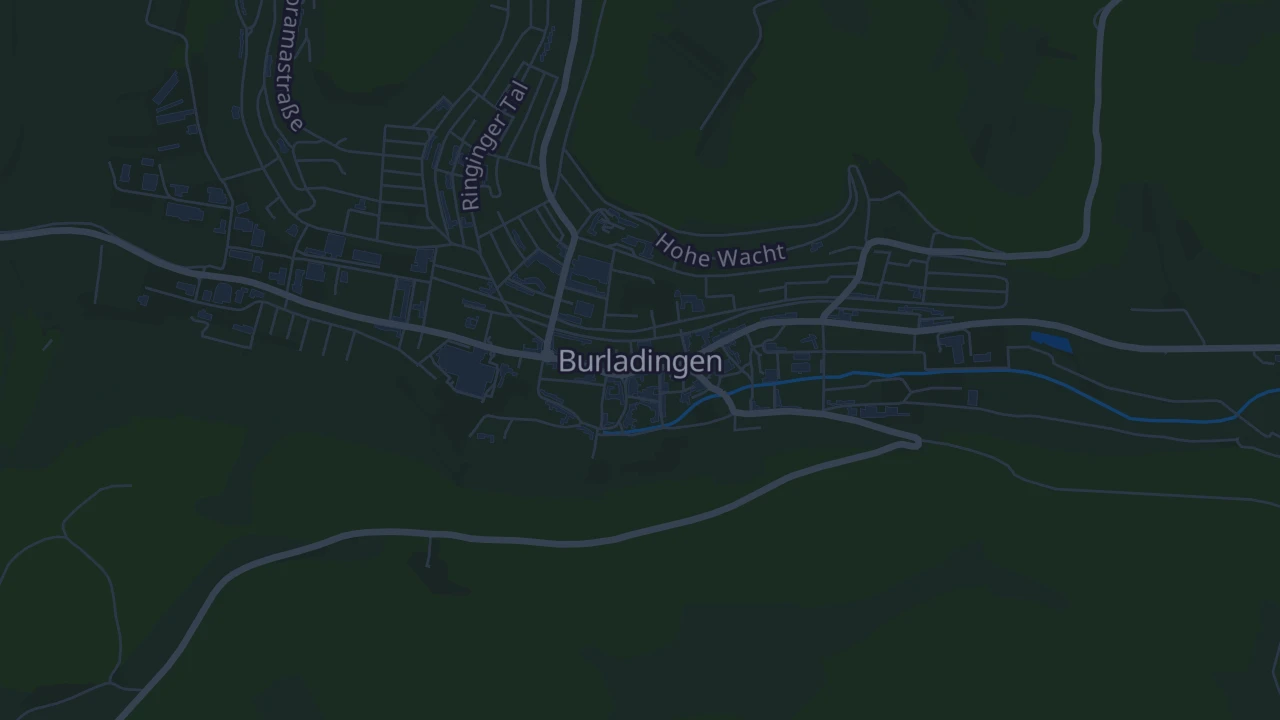 Karte von Burladingen