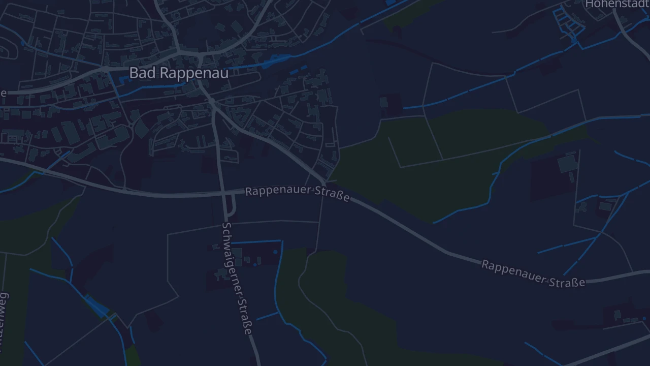 Karte von Bad Rappenau