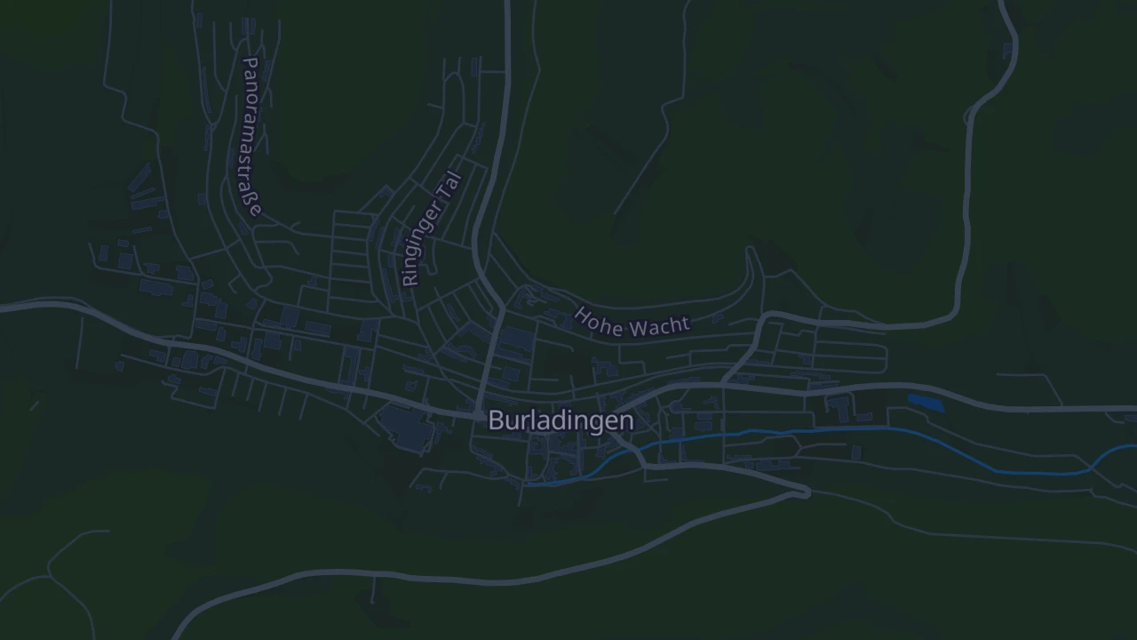 Karte von Burladingen