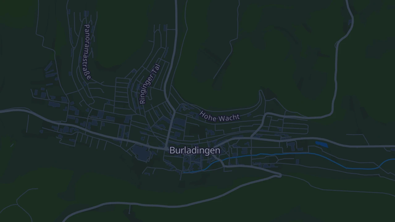 Karte von Burladingen