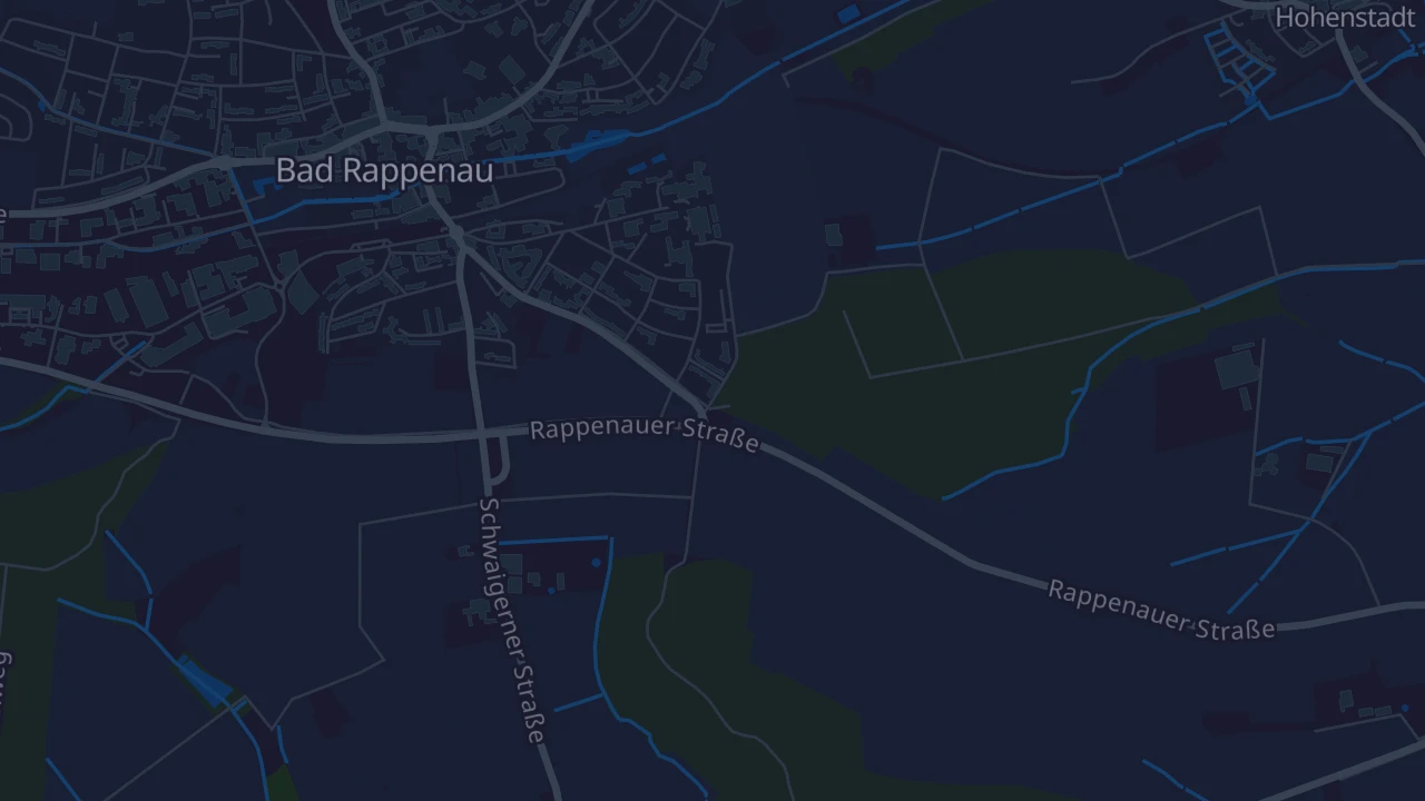 Karte von Bad Rappenau
