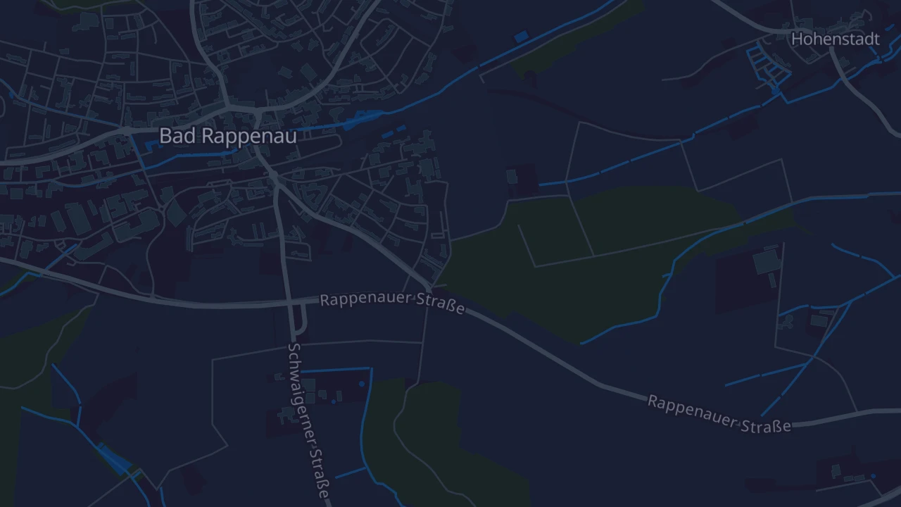 Karte von Bad Rappenau
