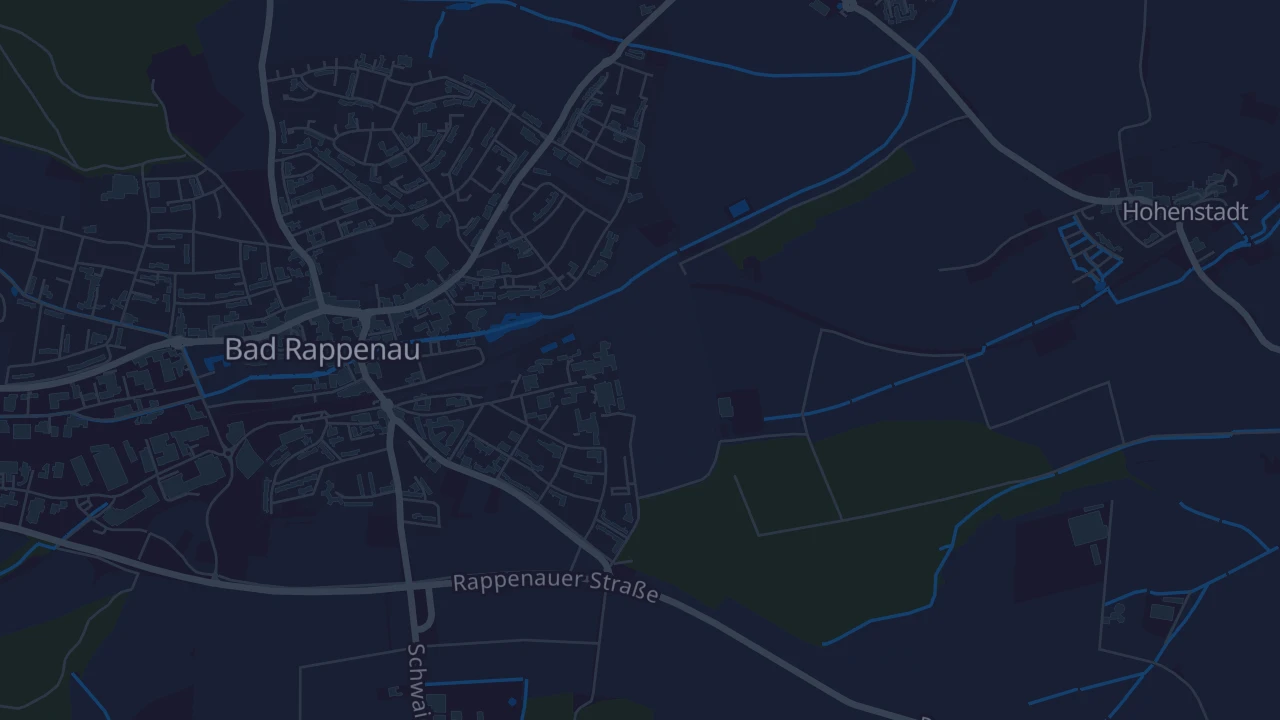Karte von Bad Rappenau