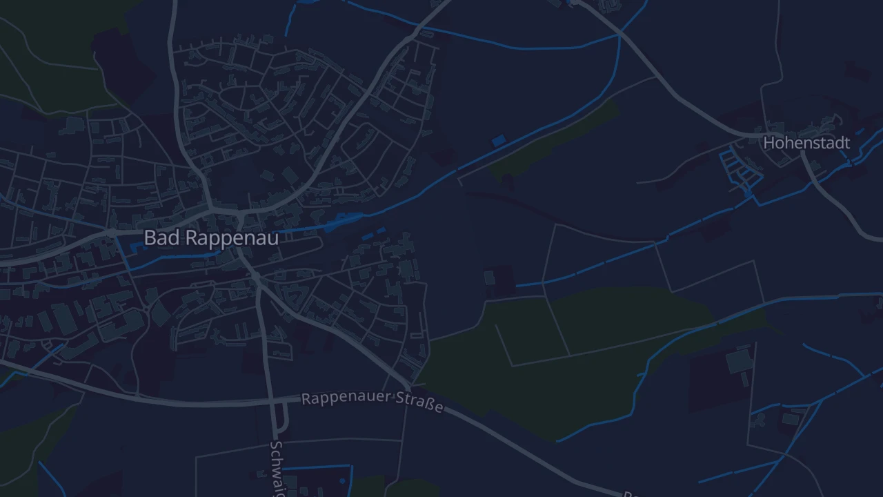 Karte von Bad Rappenau