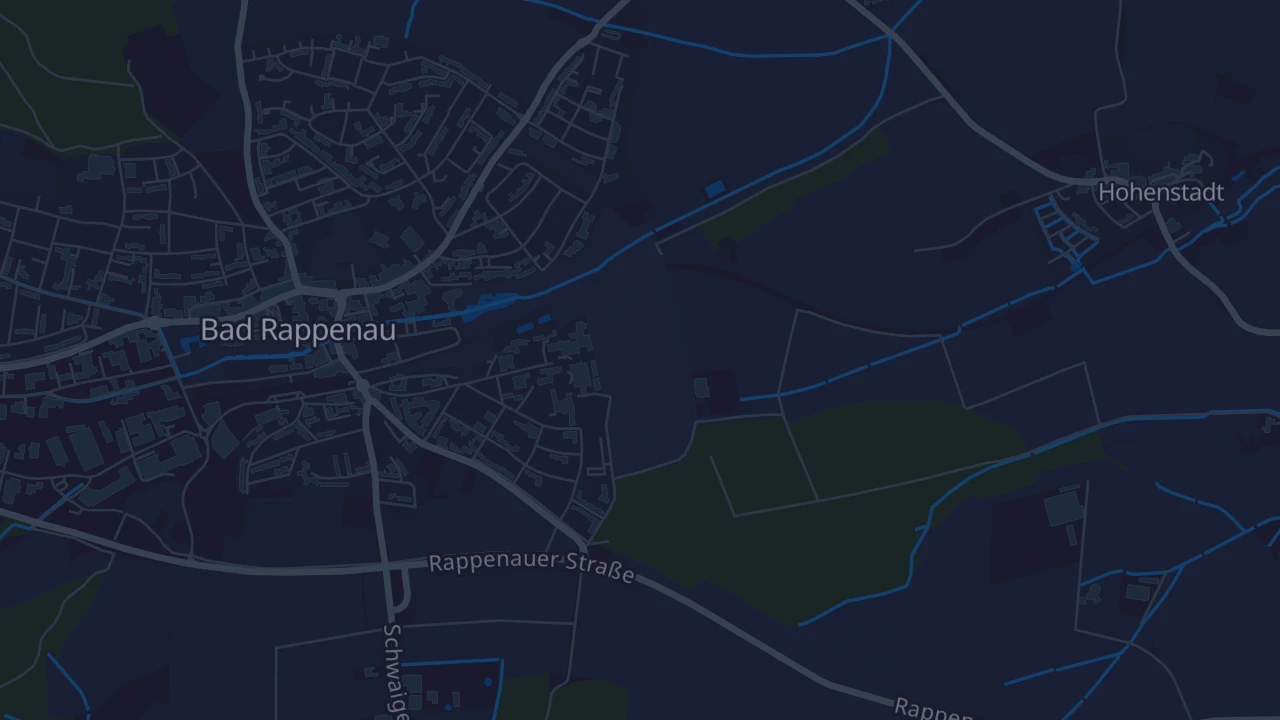 Karte von Bad Rappenau