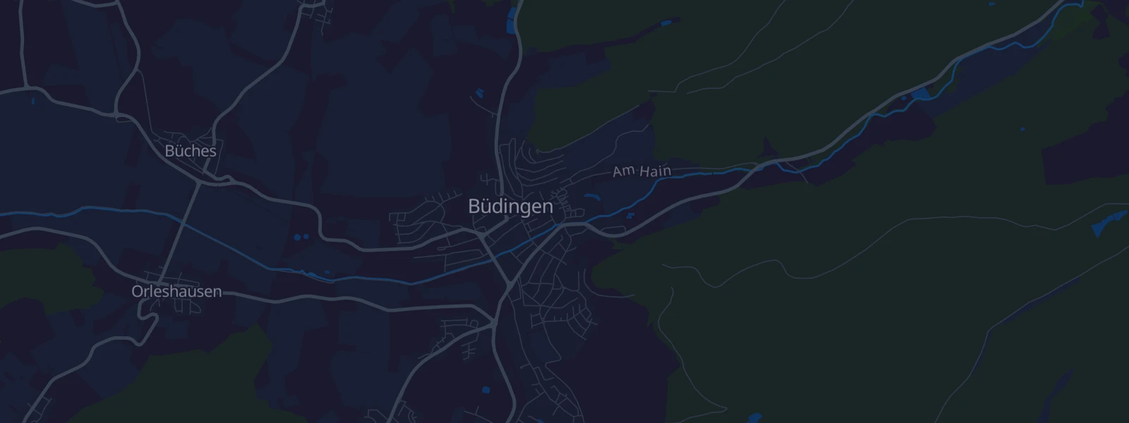 Karte von Büdingen
