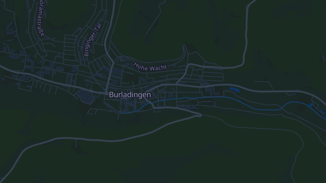 Karte von Burladingen