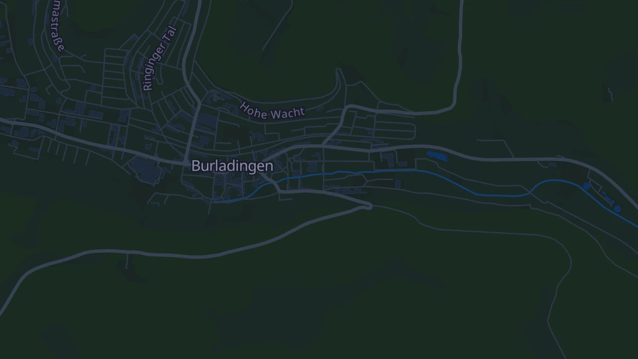 Karte von Burladingen