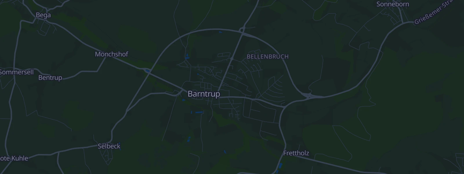 Karte von Barntrup