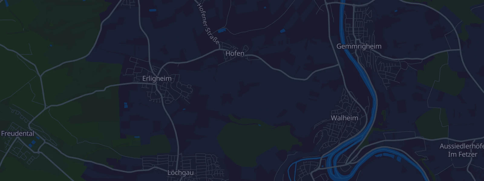 Karte von Walheim