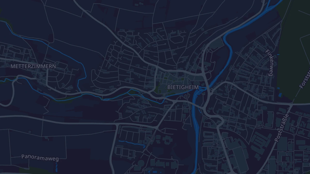 Karte von Bietigheim-Bissingen