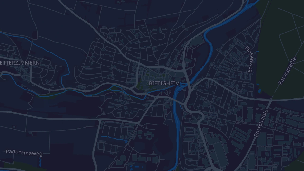 Karte von Bietigheim-Bissingen