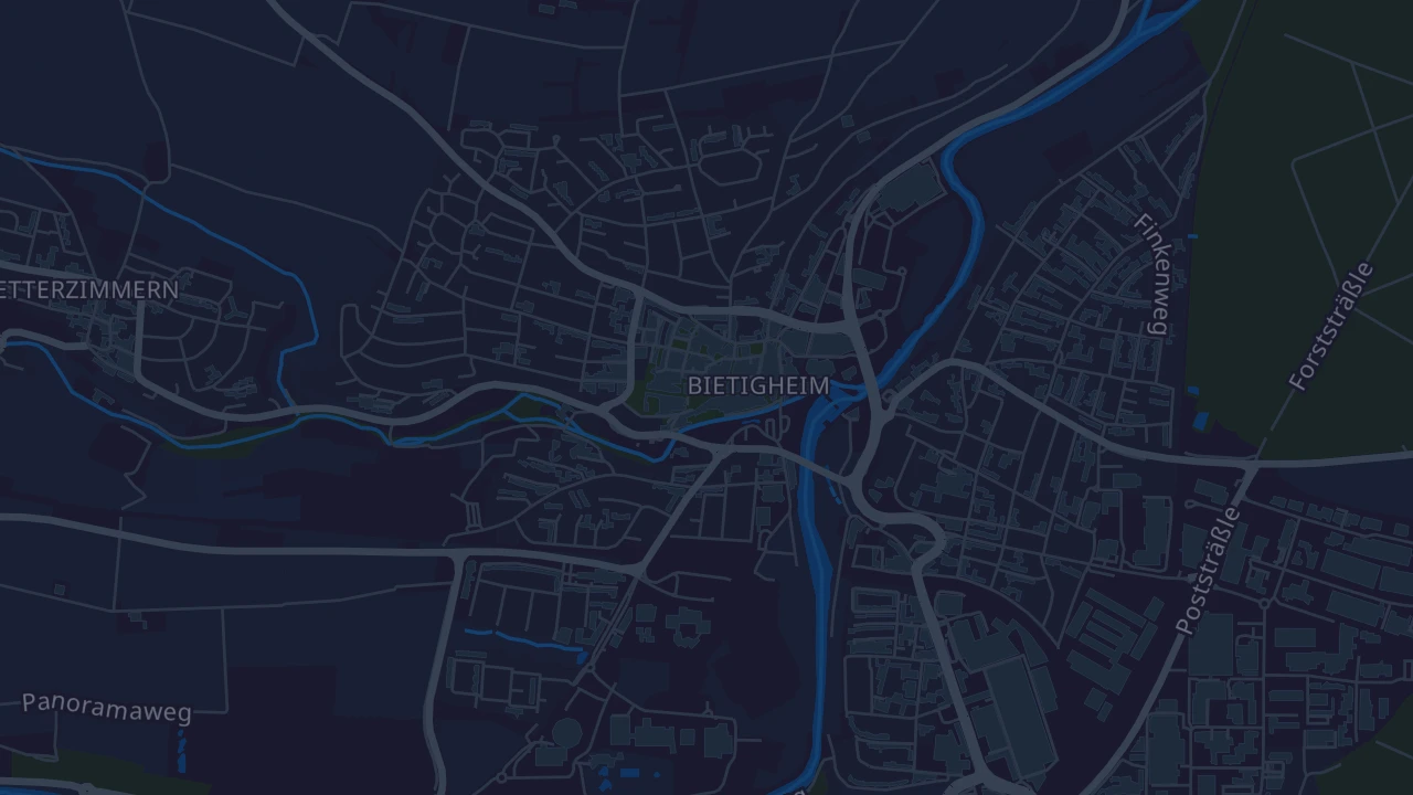 Karte von Bietigheim-Bissingen