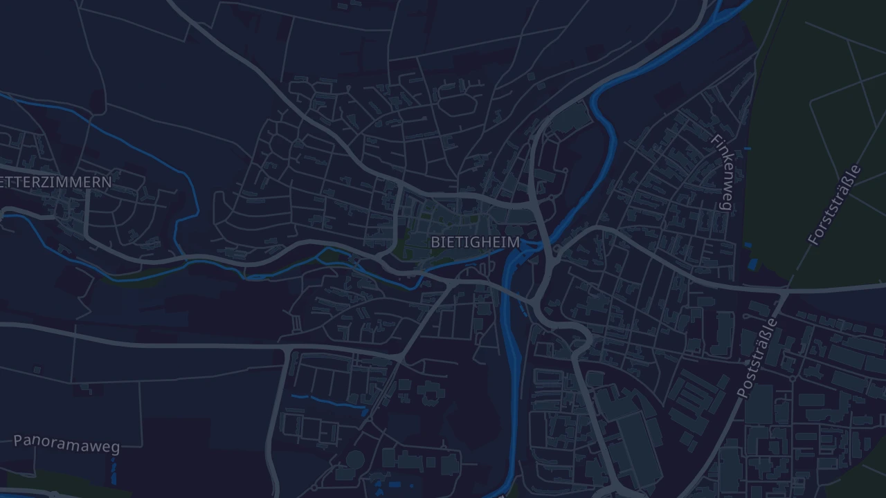 Karte von Bietigheim-Bissingen
