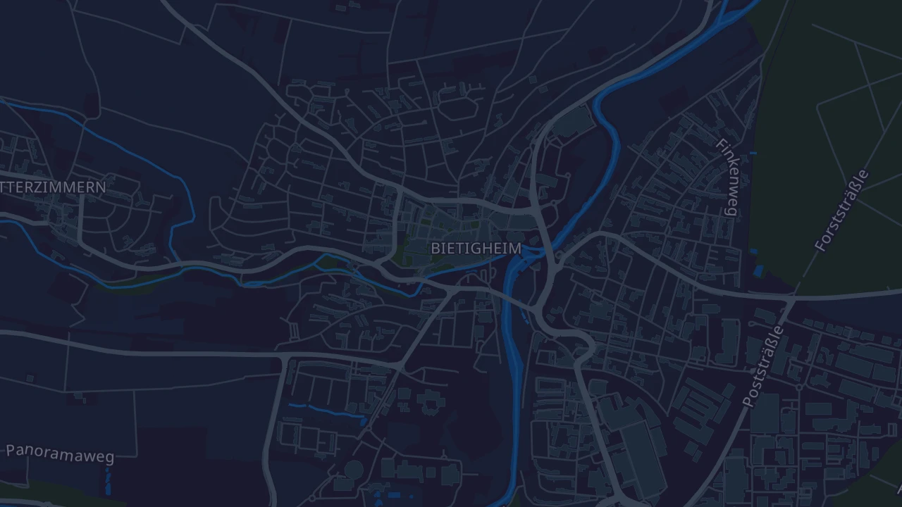 Karte von Bietigheim-Bissingen