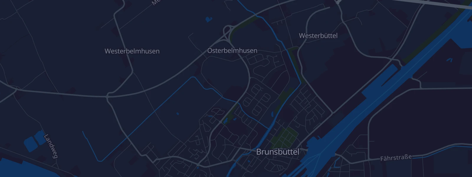 Karte von Brunsbüttel