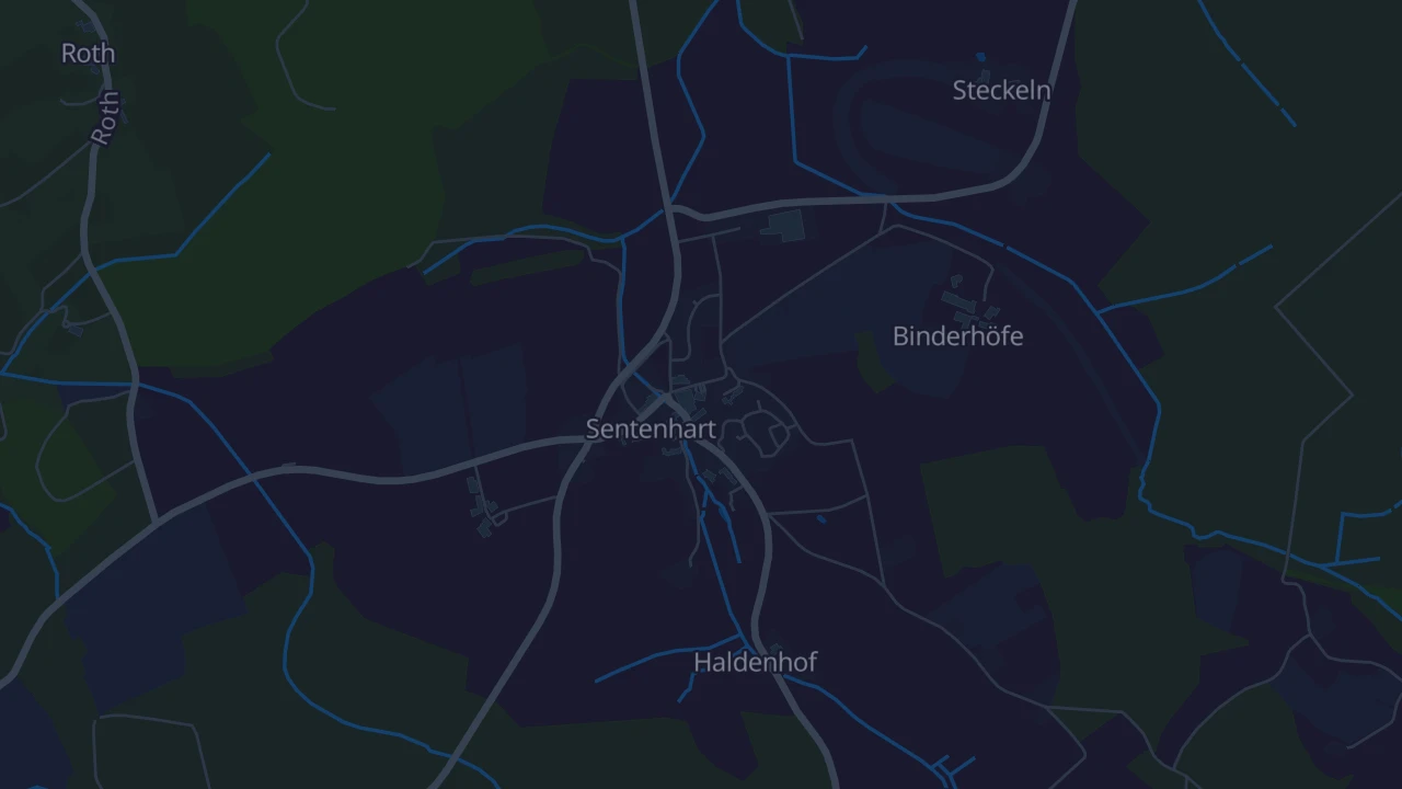 Karte von Sentenhart