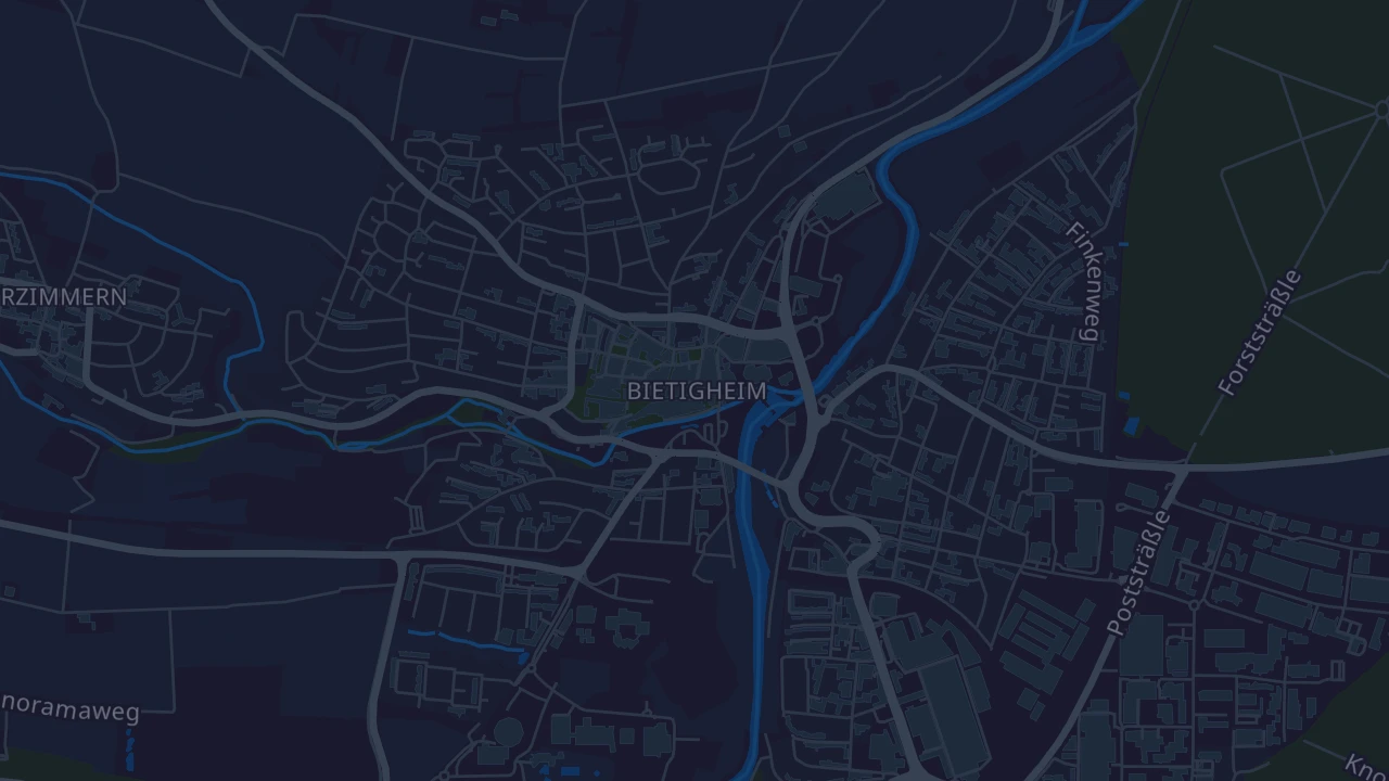 Karte von Bietigheim-Bissingen