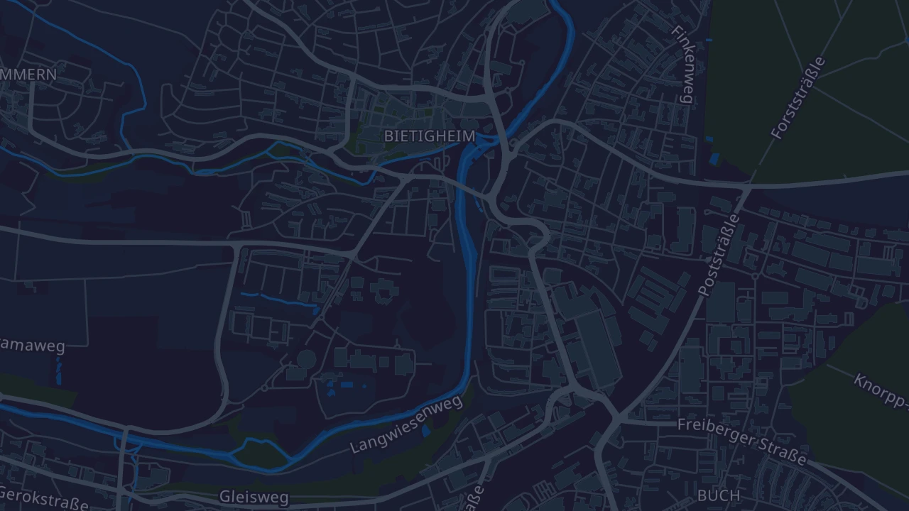Karte von Bietigheim-Bissingen