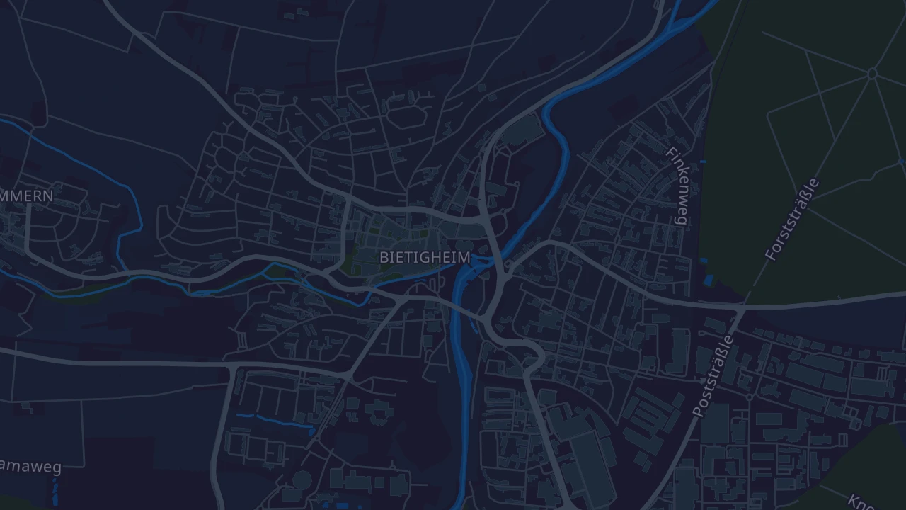 Karte von Bietigheim-Bissingen