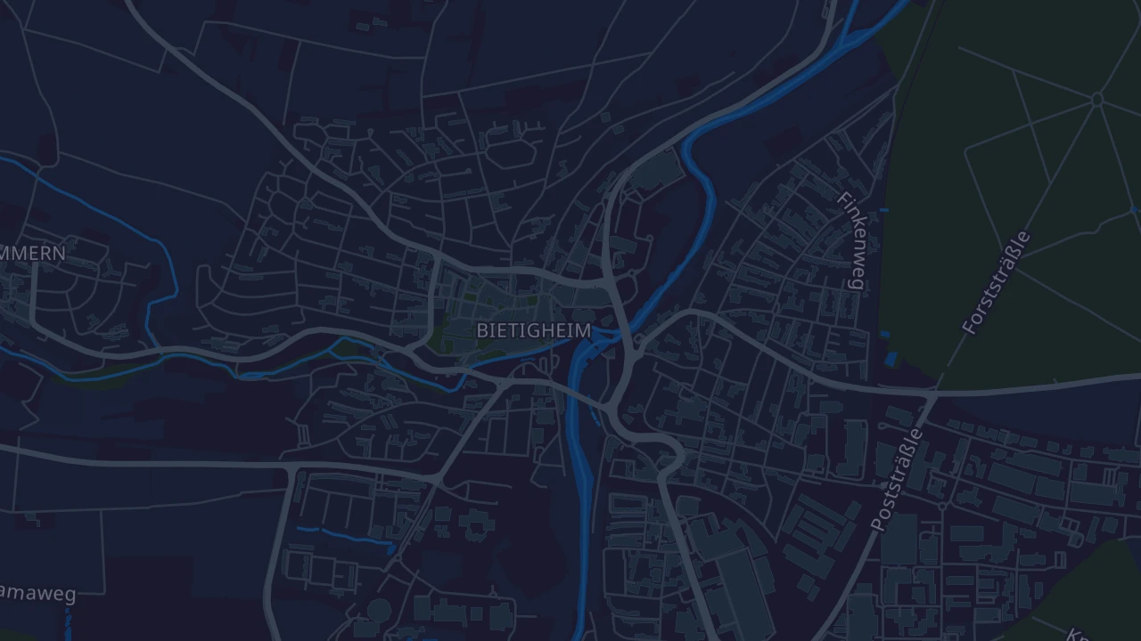 Karte von Bietigheim-Bissingen
