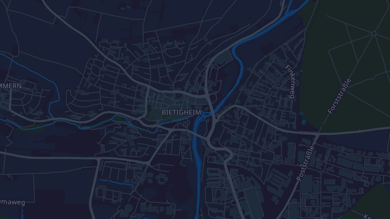 Karte von Bietigheim-Bissingen