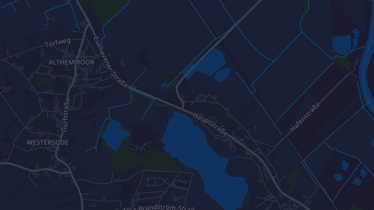 Karte von Hemmoor