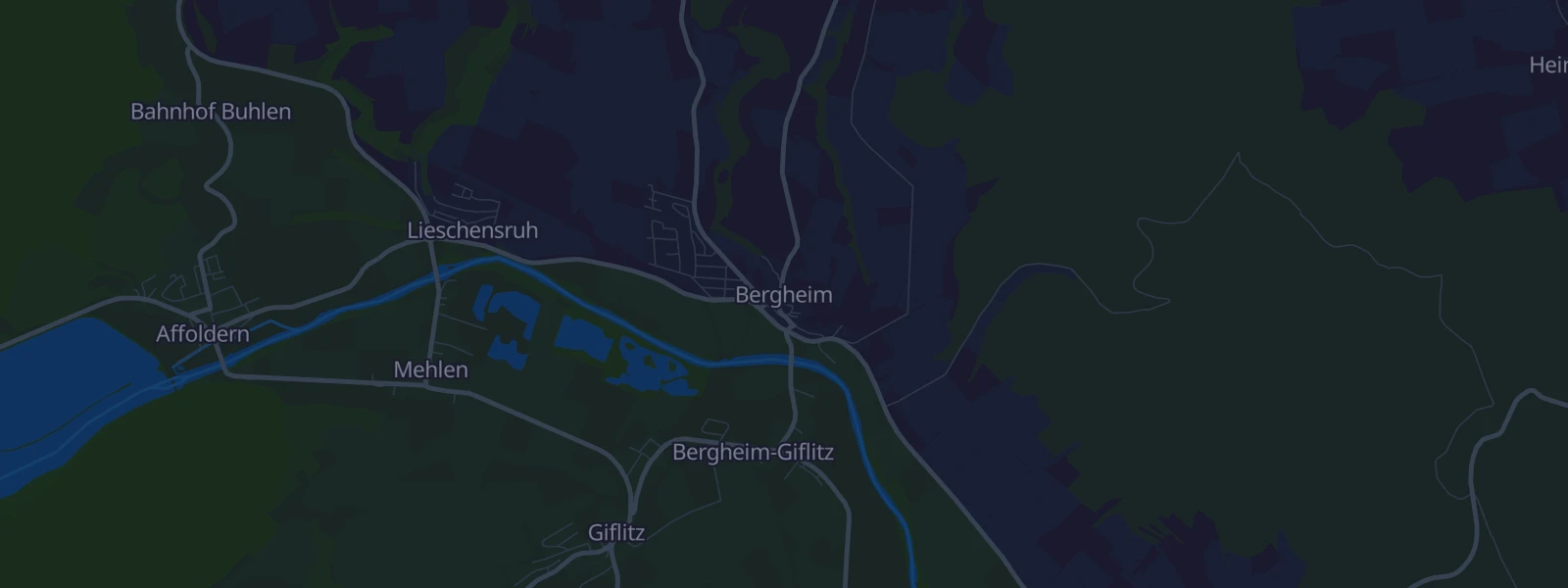 Karte von Edertal - Bergheim