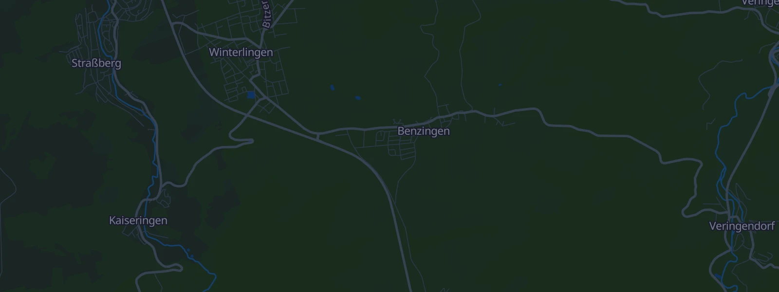 Karte von Benzingen