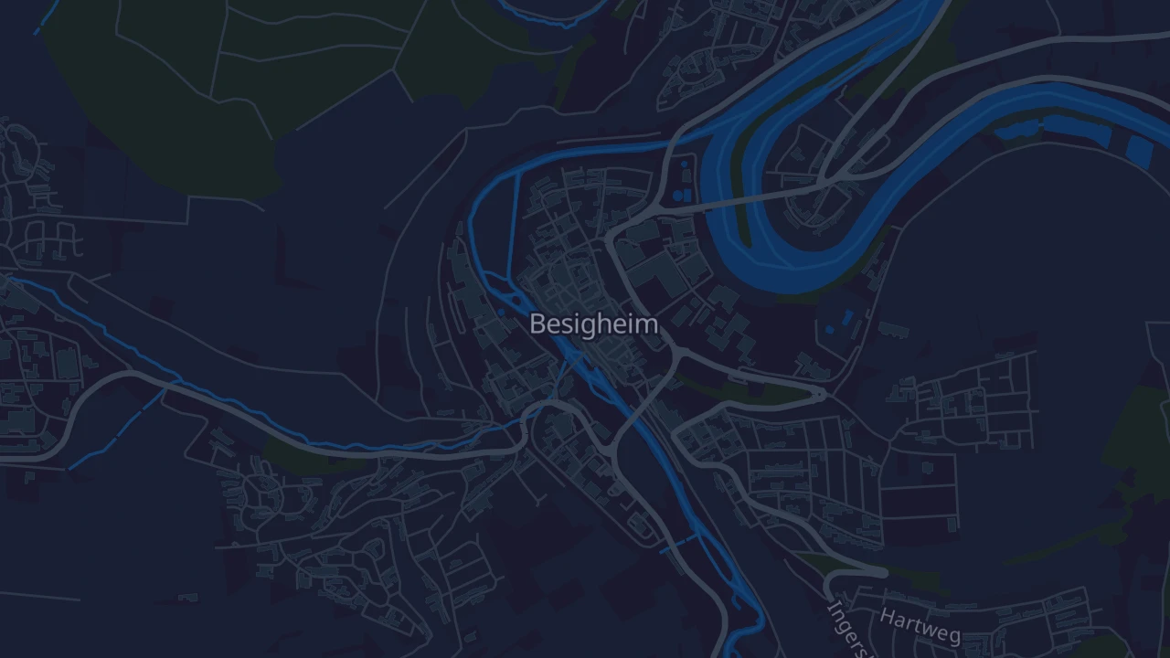 Karte von Besigheim