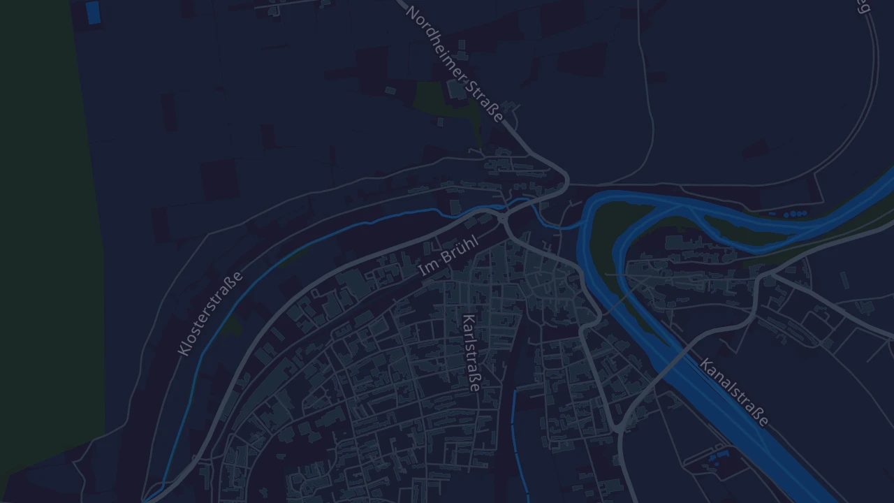 Karte von Lauffen am Neckar