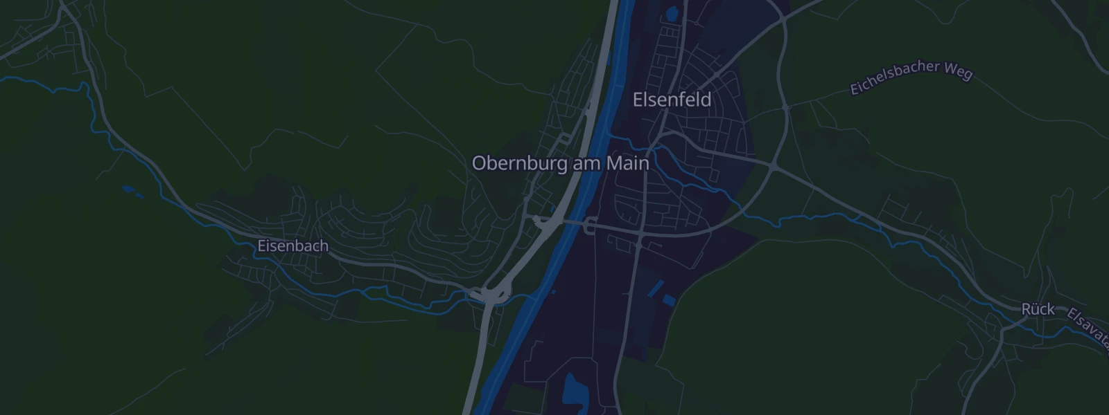 Karte von Obernburg am Main