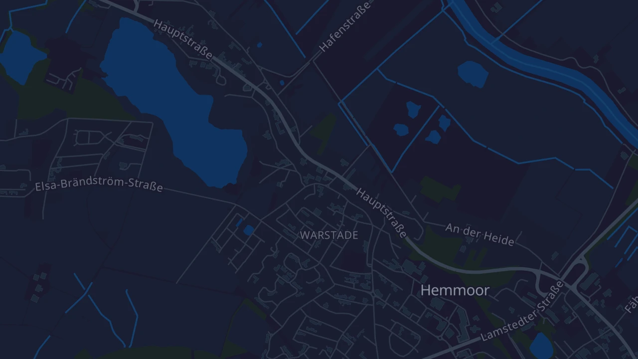 Karte von Hemmoor