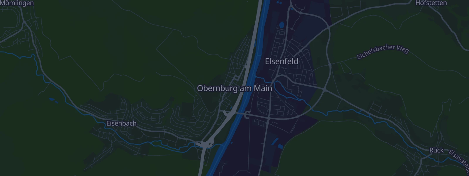 Karte von Obernburg am Main
