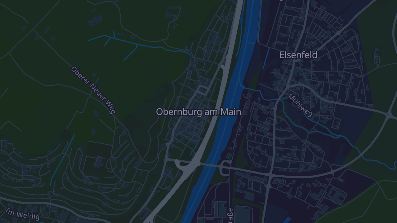 Karte von Obernburg am Main
