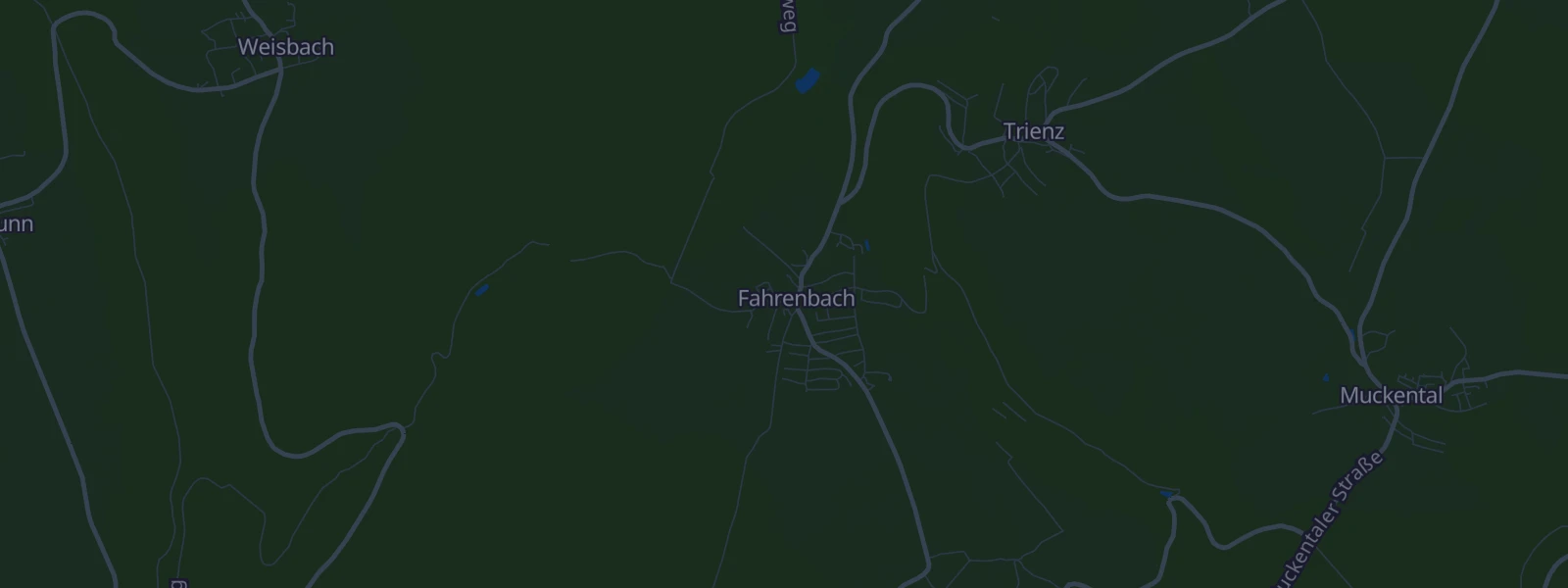 Karte von Fahrenbach