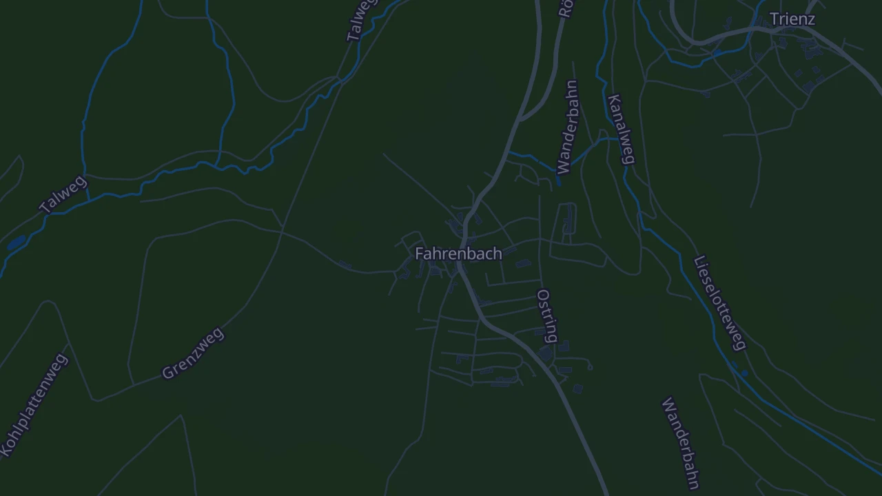 Karte von Fahrenbach