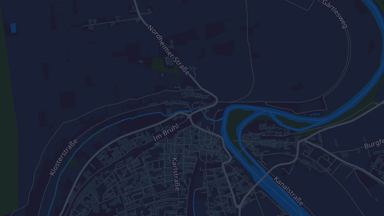 Karte von Lauffen am Neckar