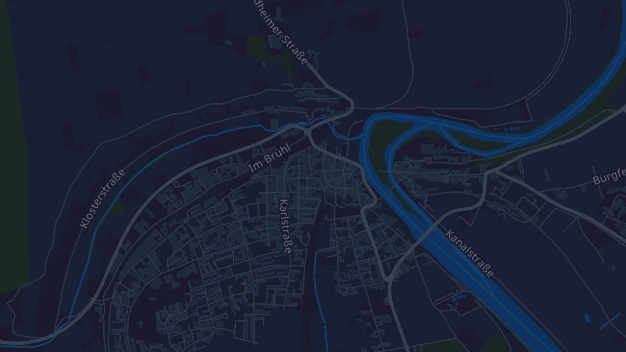 Karte von Lauffen am Neckar