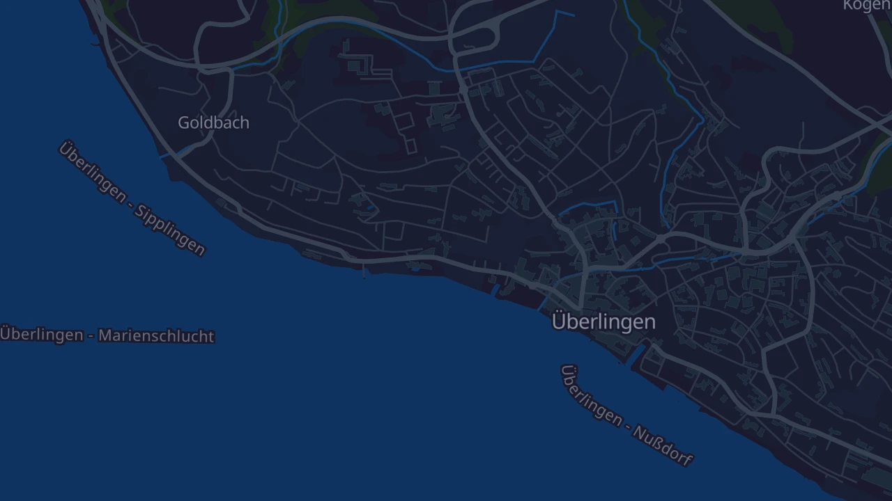 Karte von Überlingen