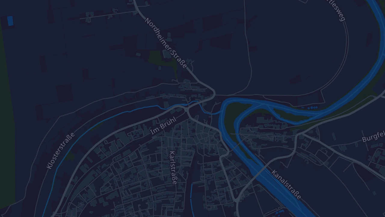 Karte von Lauffen am Neckar