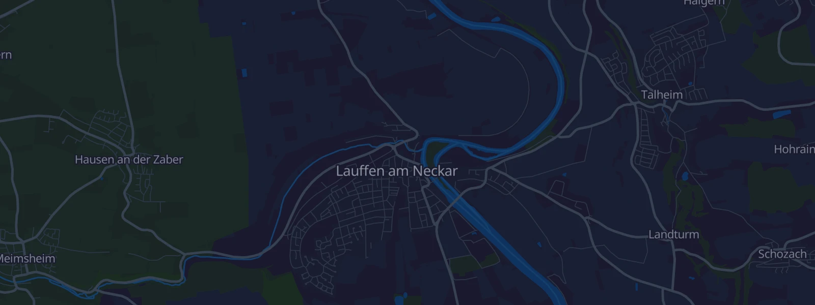 Karte von Lauffen am Neckar