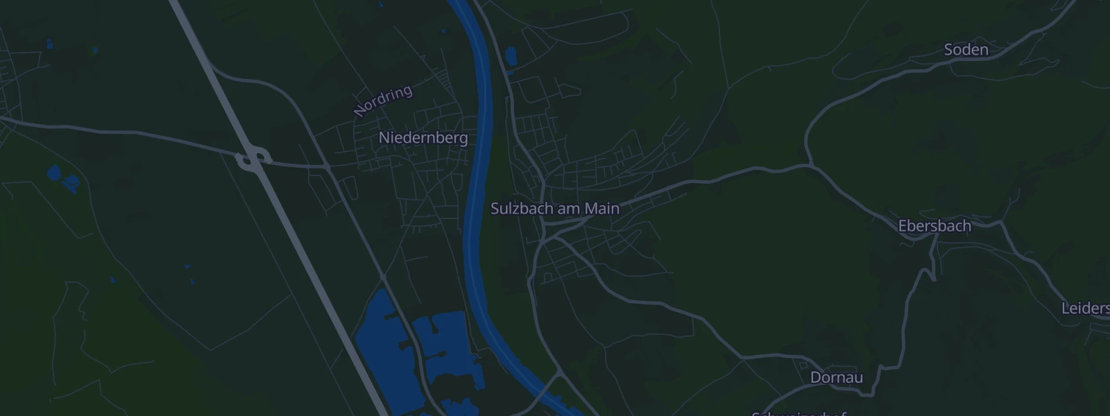 Karte von Sulzbach am Main