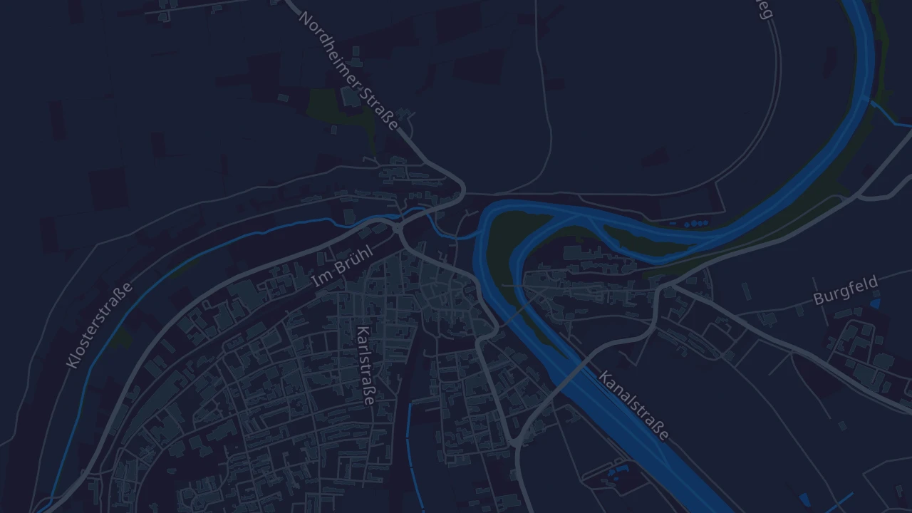 Karte von Lauffen am Neckar