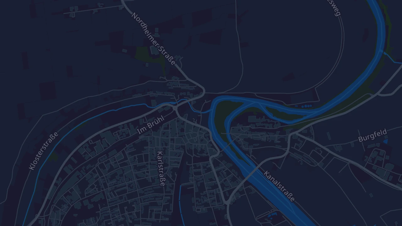Karte von Lauffen am Neckar